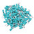 100Pcs Insulated Ring Terminals Electrical Wire Crimp Connectors Copper AWG 16‑14 RV2‑5