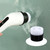 Electric Spin Scrubber Cordless Multifunction Retractable Handle Bathroom Tub Tile Shower Power Cleaning with 9 Brushes