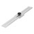 Hole Scribing Ruler 0300mm Woodworking Scribe CrossedOut Tool Carpentry Marker Line Gauge