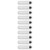 10Pcs Round Standoff Aluminum Alloy Female Thread Interval Connecting Column Kit M4x0.7mmLong 36mm