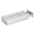 3 Stem Pneumatic Cylinder Aluminum Alloy Double Acting Air Cylinder Guide Rod SMC Type