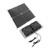 18V 25W Solar Panel Fan Kit Monocrystalline Waterproof 3500 RPM Solar Exhaust Fan Kit for Greenhouse Dog Homes RV