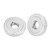 2Pcs GB807 M4 M5 M6 M8 M10 Handle Nut Knurled Thumb Nuts(M8)