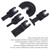 33PCS Universal Oscillating Multi Tool Saw Blades High Carbon Steel Cutting Tool for Wood Plastic