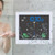 Bathroom Digital Clock Waterproof Temperature & Humidity Meter Thermometer Hygrometer LCD Display Upper/Lower Limit Dual Alarms with Snooze Function Countdown Alarm Clock