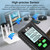 3in1 Multifunctional Electric Field Magnetic Field RF Radiation Detector Handheld Electromagnetic Radiation Tester EMF Meter Portable Radio Frequency Detect Meter