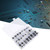 240Pcs Black Electrolytic Capacitor Assortment Kit 0.1uF-1000uF with Storage Box Electronic Components