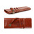 Retro Bandage Synthetic Leather Pen Bag Pencil Case Makeup Pouch Vintage Style Rollup Pencil Case Pencil Bag