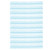10 Pcs Loose Leaf Binding Spine 30 Holes 22mm Inner Diameter Wear Resistant Plastic Binding Rings Transparent Blue