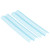 10 Pcs Loose Leaf Binding Spine 30 Holes 22mm Inner Diameter Wear Resistant Plastic Binding Rings Transparent Blue