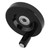 1 pcs Black Lathe Milling Machine Rear Ripple Hand Wheel With Revolving Handle(8 x 63mm)