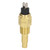 Water Temperature Sensor Aluminum Alloy Stable Fuel Water Temp Sensor Replacement for VDO NPT3/8 6‑24V 3W NPT3/8