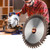 Woodworking Saw Blade High Speed Steel 6in Circular Saw Cutter for Multiple Purpose6in x 2.2mm x 25.4mm x 40T