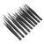 9PCS Tweezer Set Stainless Steel Anti Slip Pointed Curved Tips Tweezer Set for Cell Phone Repair