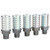 5Pcs Pneumatic Air Compressor Muffler High Pressure Resistant Air Exhaust Muffler Silencer G3/4in