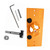 Concealed Hinge Jig Kit 35mm Adjustable Limited ABS Stainless Steel Hinge Drilling Hole Router Jig for Woodworking