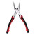 NeedleNose Side Cutting Pliers Chrome Vanadium Steel Body Nose Wire Shearing Pliers(210mm 3 Gear )