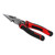 NeedleNose Side Cutting Pliers Chrome Vanadium Steel Body Nose Wire Shearing Pliers(210mm 3 Gear )