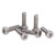 100Pcs Hex Socket Head Cap Screws Galvanized Steel Screw Kit Industrial Fasteners M4x0.7mm2800-0004-0014