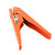 10mm Hole Punch Iron Effort Saving Adjustable Portable Hole Puncher with Scale for Cardboard Paper PVC Crafts