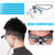 Wearable Magnifier Portable 3.5X 420mm Binocular Loupes Optical Glass Headset Magnifying Glasses +3W LED Headlight