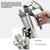 400CC Manual High-Pressure Greasing Lube Tool for Auto Repairing and Machine Repairing GripHanded Grease Lubrication Machine Vehicle Maintenance Hand Tool Set