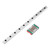 Miniature Accurate Linear Sliding Rail Guide Block 250mm