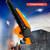 6in Cordless Electric Chainsaw Rechargeable Mini Wood Cutter Portable One-Hand Woodworking-Saw for Gardening Pruning Trimming