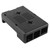 Shell Protective Frosted Box Case Cover ABS for Raspberry Pi 3B 3B+ D Style with Screw(Black )