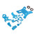 36 Pcs Set 3D Printer Aluminum Plate Aluminum Alloy Plate Screw Axes Belt 3D Printer Upgrade Kit for Ender 3 Pro