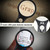 Magnifier 3X 45X Handheld Magnifying Glass with LED Light for Children Elderly People Black