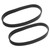 2Pcs Vacuum Belt Rubber Vacuum Cleaner Belts Accessory 1606428 for Bissell ProHeat 2X
