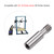 5pcs All-Metal Heatbreak Throat MK8 Extruder Throat Tube M6 Screw 27mm Length Compatible with CR-10/Ender Series 3D Printer Hotend