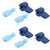 120 Pairs TTap Quick Splice Wire Electrical Terminals Connectors Assortment Kit(Blue )