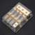 12V 60A Car Auto Stereo Audio Circuit Blade Fuse Holder Box Block 1 in 4 Ways Out