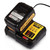DCB112 Replacement Li-Ion Battery Charger Compatible with Dewalt 12V 14.4V 18V Lithium Cells