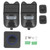Infrared Sensor Doorbell Solar Driveway Alarm Strobe Light Outdoor Security Siren Motion Detector 110‑240V EU Plug
