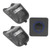 Infrared Sensor Doorbell Solar Driveway Alarm Strobe Light Outdoor Security Siren Motion Detector 110‑240V EU Plug