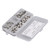 200Pcs Wire Ferrule Copper Male Female Crimp Terminal Connector for Machine Equipment