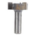 T-Slot Router Bit 1/2 Shank 3-Flute Woodworking Milling Cutter Alloy Carving Knife