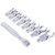 Replaceable Wrench Set Flexible Head Torsion Wrench 180 Degree Rotating Spanner with Handle