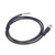 M12 Connector Cable 4 Pin 22AWG 1m Line Length Unshielded Waterproof Connector Electrical Cable 250VAC 250VDC