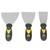 3Pcs Putty Knife Spackle Taping Scraper Tool Set Kit for Paint Wallpaper Ceiling