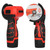 Cordless Angle Grinder 7000RPM Electric Grinding Tool Mini Grinder with 1Pcs 16.8V 2000mAh Battery and Cutting Blade for Cutting Polished Brick Wood Stone Steel