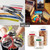 3D Plastic Embossing Label Tape Refill for DYMO 12965 1610 Label Maker with 3/8 Inch * 9.8 feet, 1 Roll Transparent