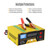 12V/24V Battery Charger Intelligent Pulse Repair Type Charger with Digital Display for Car Cell Motorcycle Battery US Plug