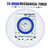 24-Hour Mechanical Timer with Battery 15-Minute Intervals Push Pins Non Power Failure 100V-240V 15A Time Switch Din Rail Ideal for Lights LED CFL
