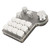 Blue Switch Keyboard USB C BT 2.4G Wireless Mini RGB Custom Keypad for Industrial Console 5V 1A