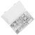 450Pcs Aluminum Washer Set High Temperature Resistance Assortment Industrial Supplies