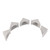 25pcs 3030 Aluminum L Shape Corner Bracket Right Angle Brace Fastener